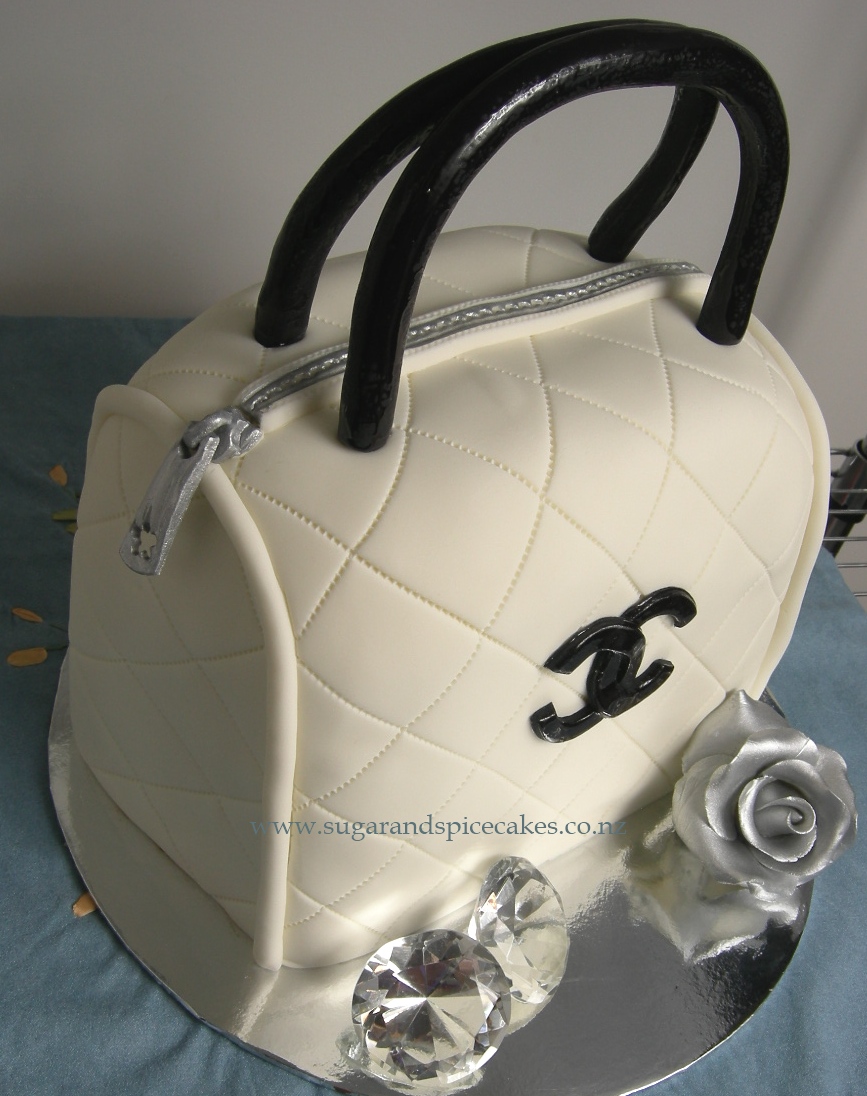 Tutorial for cake decorating: Handbag cake with cake recipes (digital ...